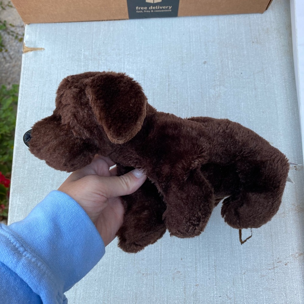 Chocolate lab Webkinz, no code - Picture 3 of 3